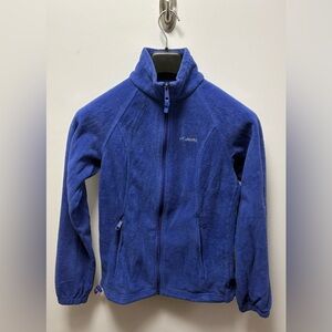 Columbia Royal Blue Full-Zip Fleece Jacket